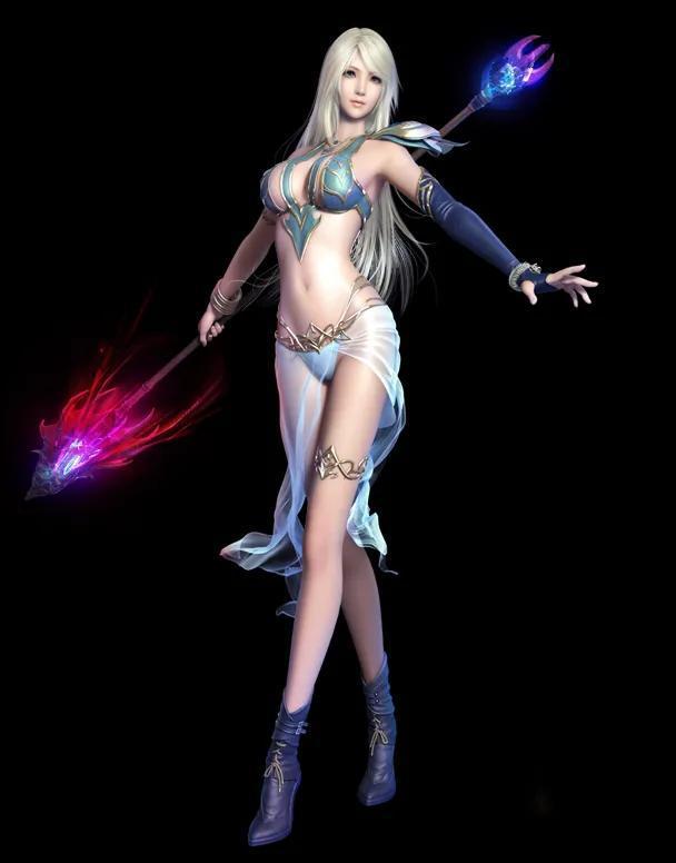 美女魅力，3D游戏全揽