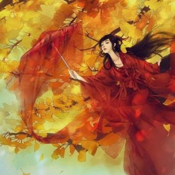 头像卡通女生古风_头像卡通动漫古风女_卡通美女头像古风