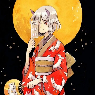 头像卡通女生古风_头像卡通动漫古风女_卡通美女头像古风